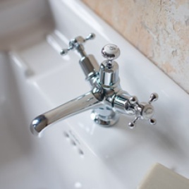 image of a burlington claremont tap on a basin
