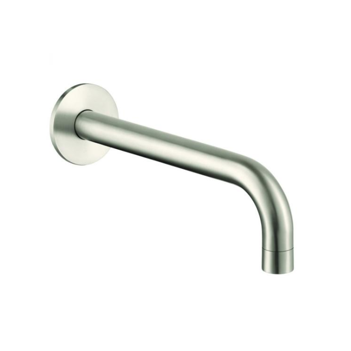 Photo of JTP Inox Brushed Stainless Steel Bath Spout Cutout
