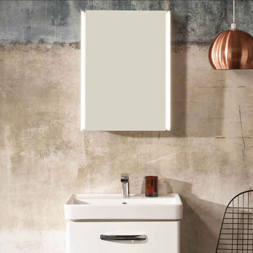 Tavistock Stride 490mm Single Door Mirror Cabinet - Image 1