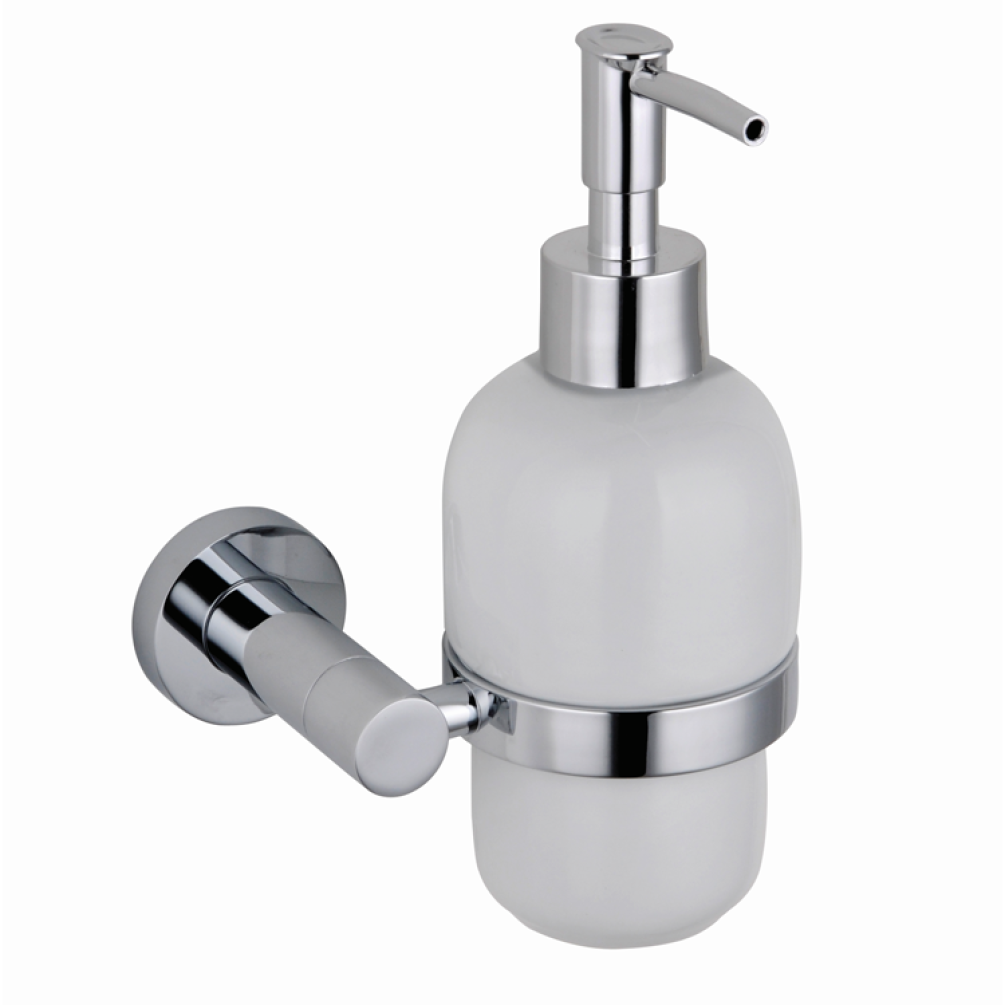 Image of The White Space Capita Chrome Soap Dispenser