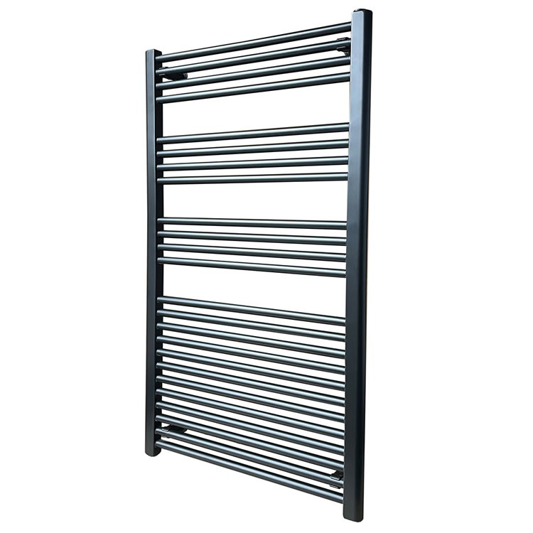 Radox Tinto Matt Black Dual Fuel Towel Radiator Sanctuary Bathrooms
