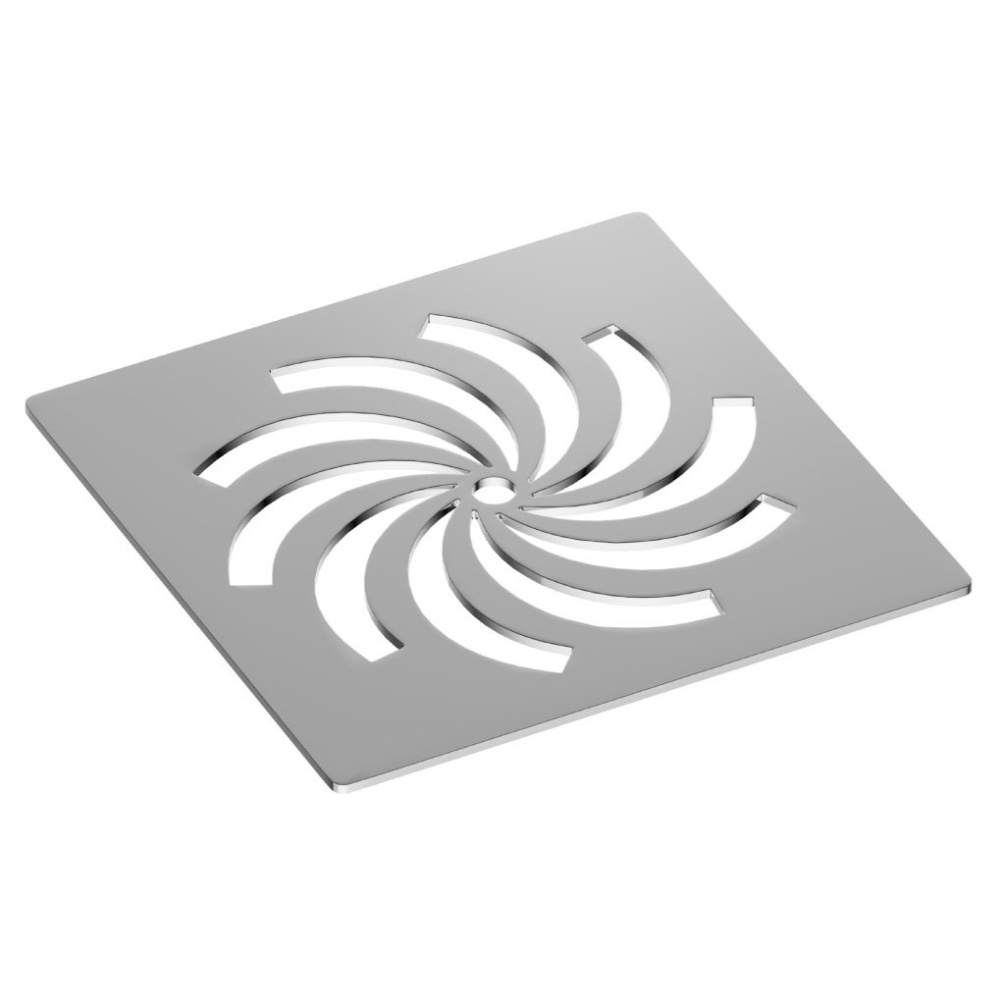 Eastbrook Crossland Chrome Shower Waste & Cover Cut Out