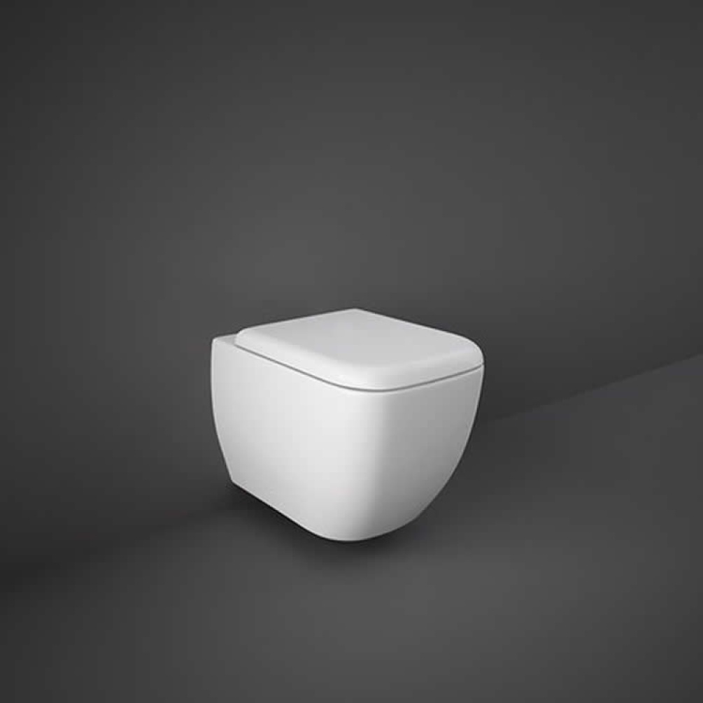 Photo Of RAK Metropolitan Rimless Wall Hung WC & Soft Close Seat