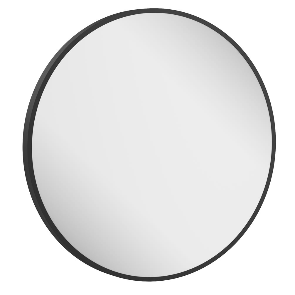 Cutout image of Crosswater Infinity 600mm Matt Black Mirror