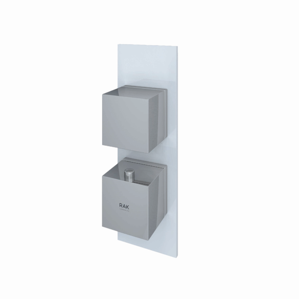 Photo of RAK Feeling Square Single Shower Valve in White