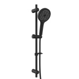 Vado Safari Matt Black Multi Function Slide Rail Shower Kit