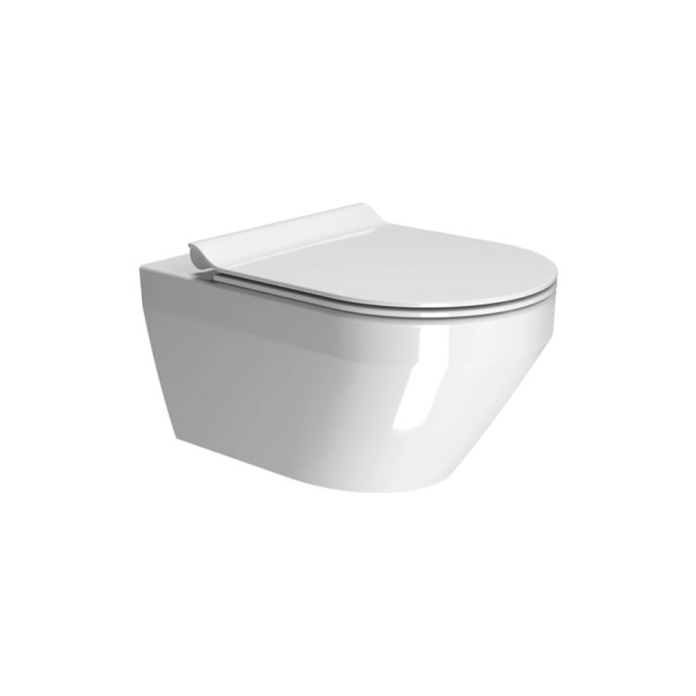 Photo of GSI Kube X 55 Rimless Wall Hung WC & Soft Close Seat