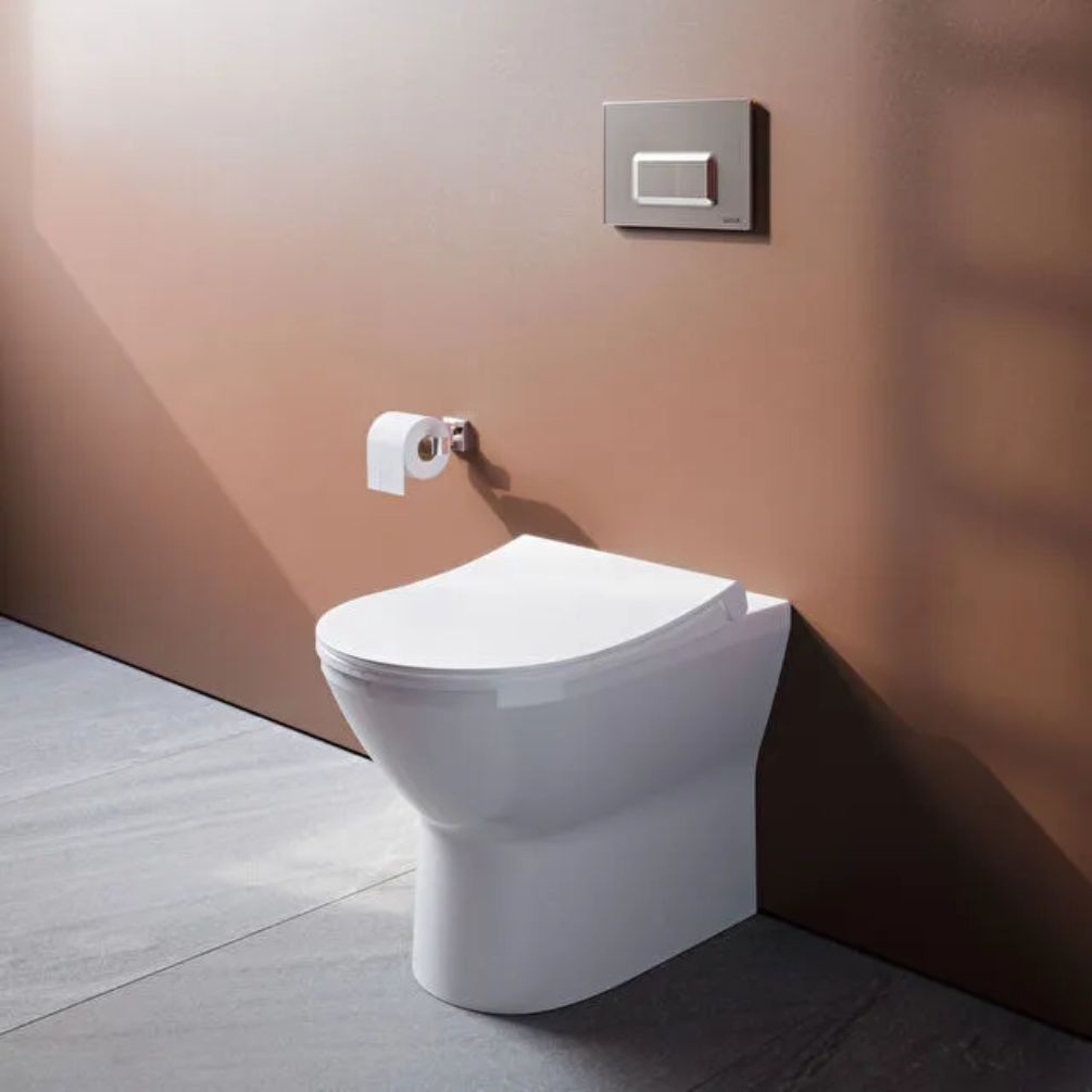 VitrA Integra Round Rimless Back To Wall Toilet Lifestyle 1