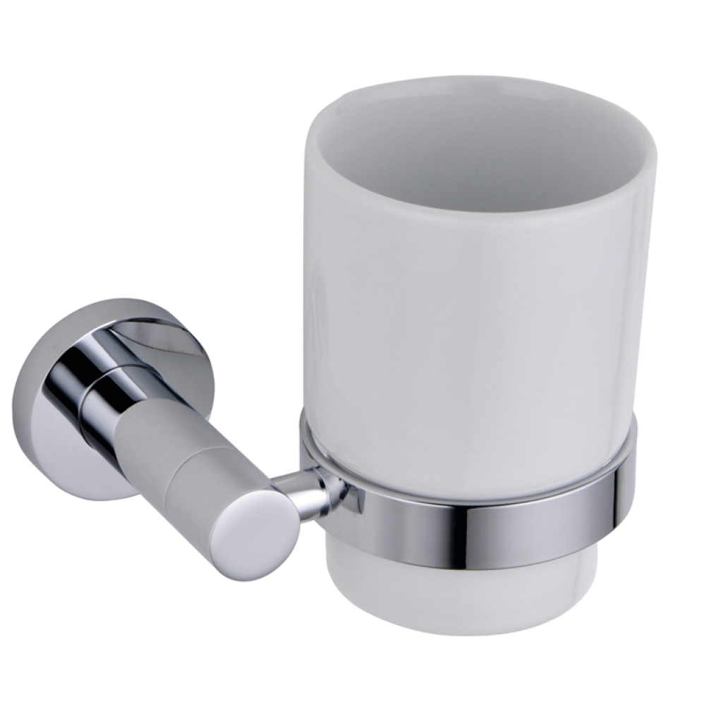 Image of The White Space Capita Chrome Tumbler and Holder
