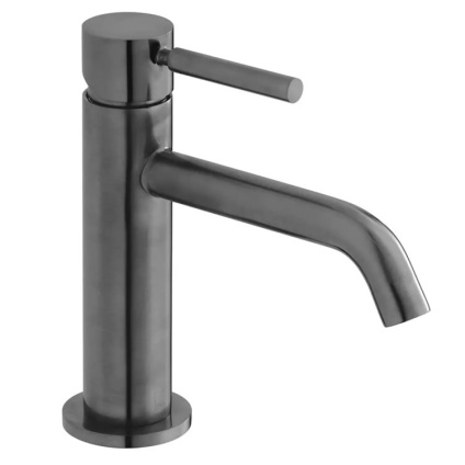 Cutout image of Vado Individual Origins Brushed Black Slimline Mono Basin Mixer