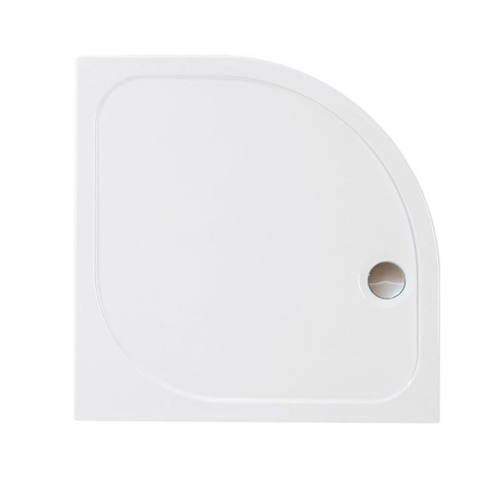 Cutout image of Merlyn Touchstone 800mm Quadrant Shower Tray