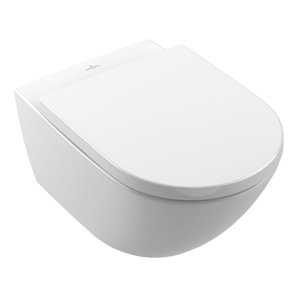 Cutout image of Villeroy & Boch Subway 3.0 Wall-Hung Toilet with Standard Seat