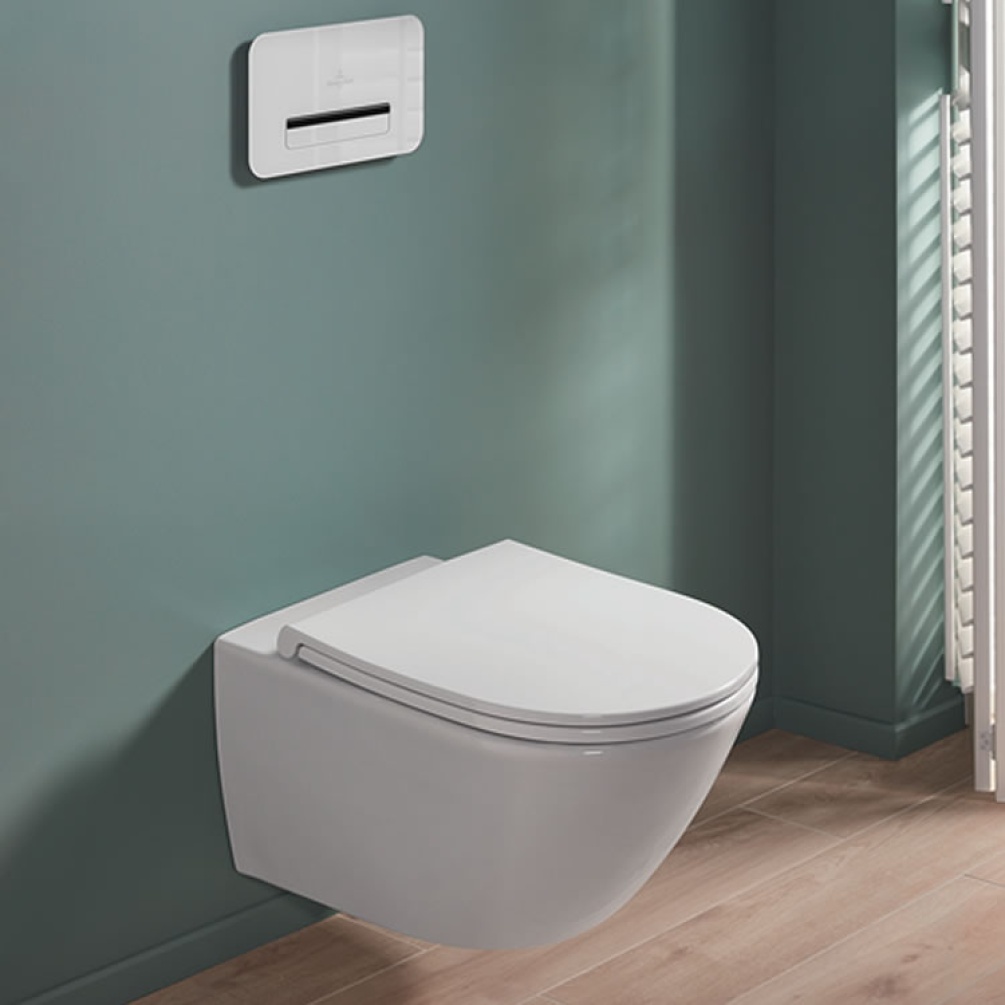 Lifestyle image of Villeroy & Boch Universo Wall-Hung WC Pack