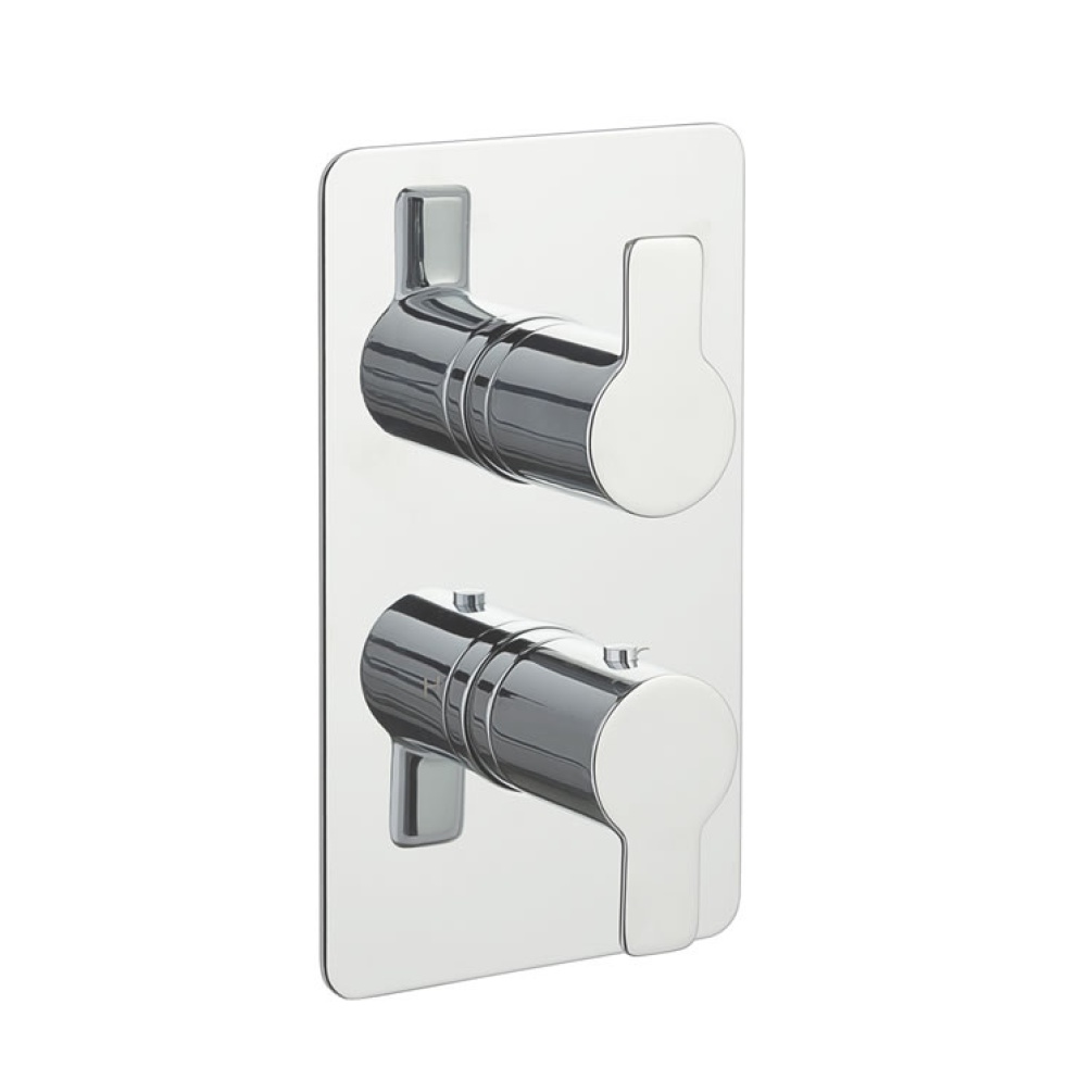 JTP Amore Three Outlet Thermostatic Concealed Shower Valve