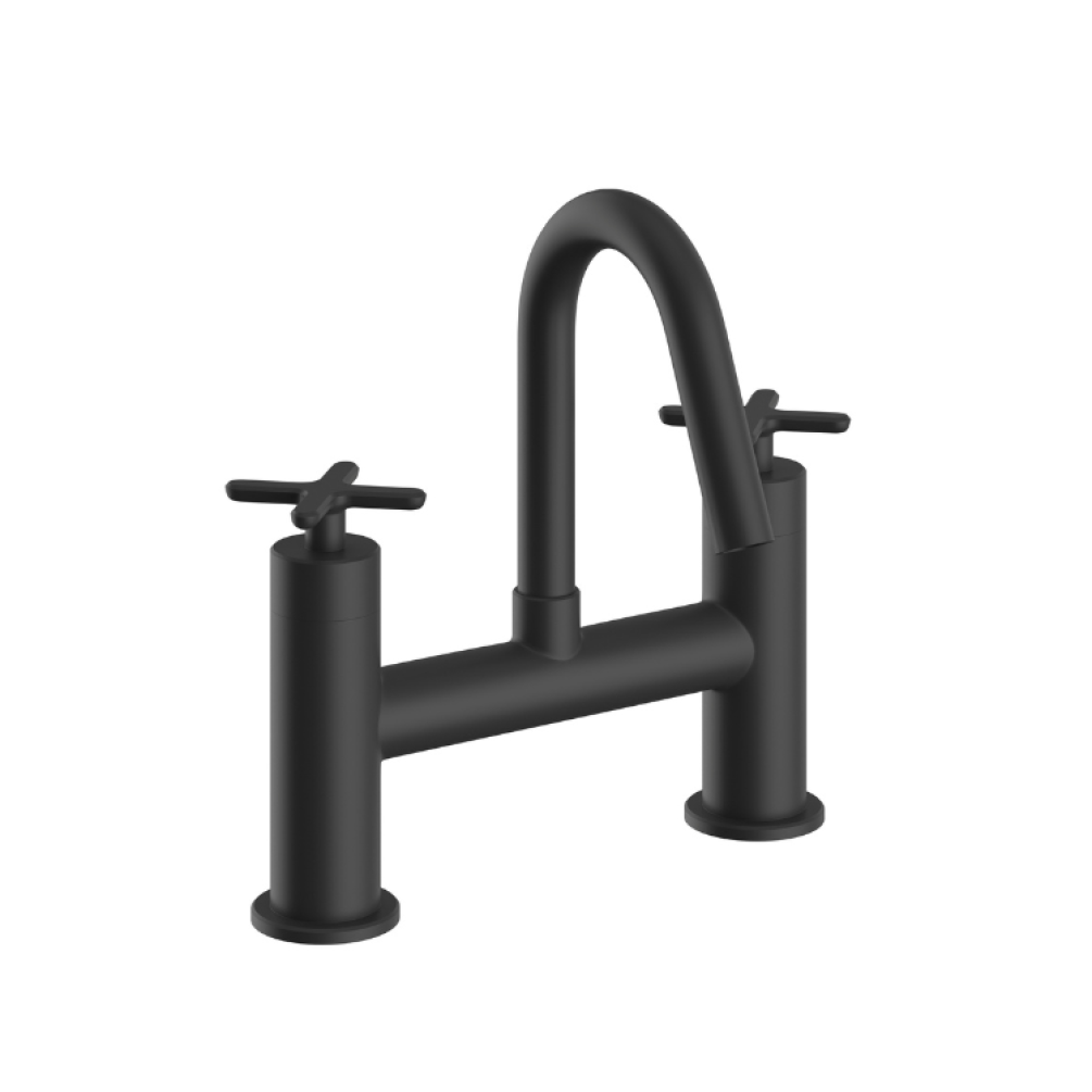 Heritage Salcombe Matt Black Bath Filler