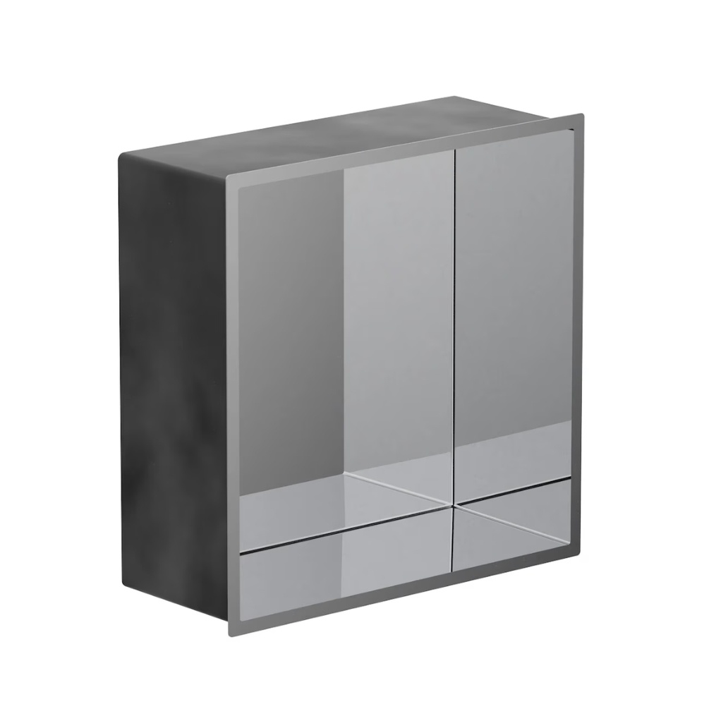 Crosswater Chrome 305 x 120mm Shallow Shower Niche Cut Out