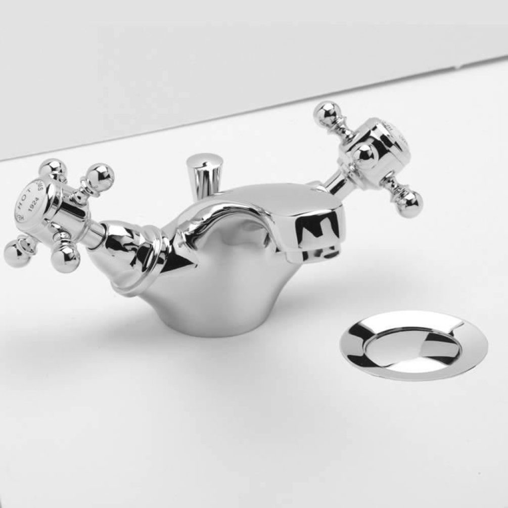 Heritage Hartlebury 1 Tap Hole Basin Mixer Chrome Finish Image