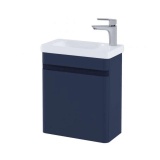Photo Of RAK Resort Denim Blue 450mm Cloakroom Vanity Unit