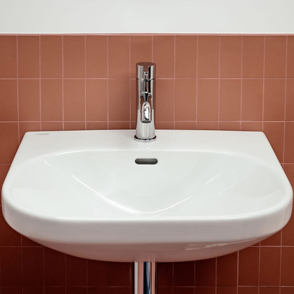 Lifestyle image of Laufen Lua 550mm Wall-Hung Basin