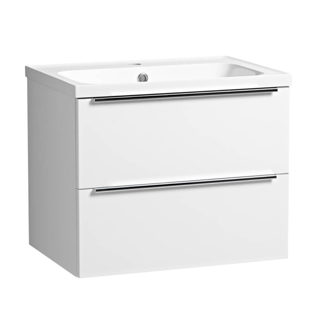 Tavistock Cadence 600mm Gloss White Wall Mounted Vanity Unit