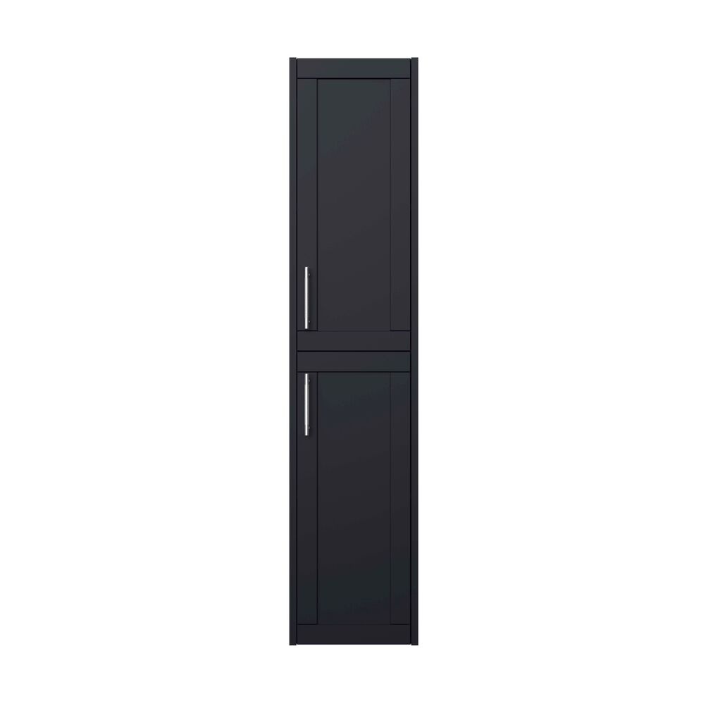 Cut out image of the Heritage Lynton 350mm Midnight Blue Wall Hung Cabinet & Handle Pack