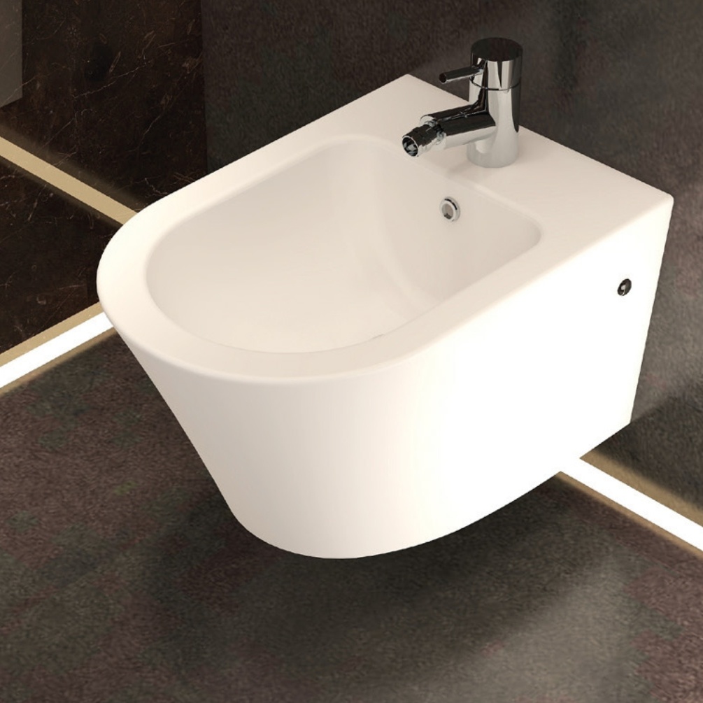 Imex Arco Wall Hung Bidet Lifetstyle 1