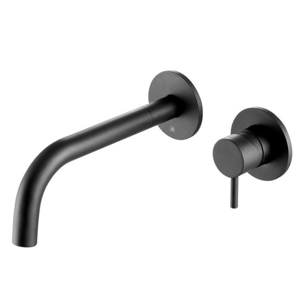 Severn Matt Black Basin Mixer Tap