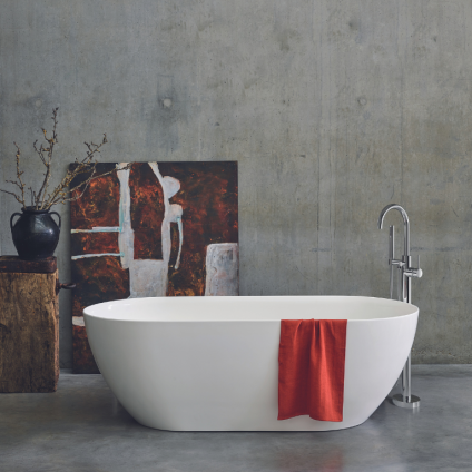 Britton Formoso Grande 1690mm Freestanding Bath