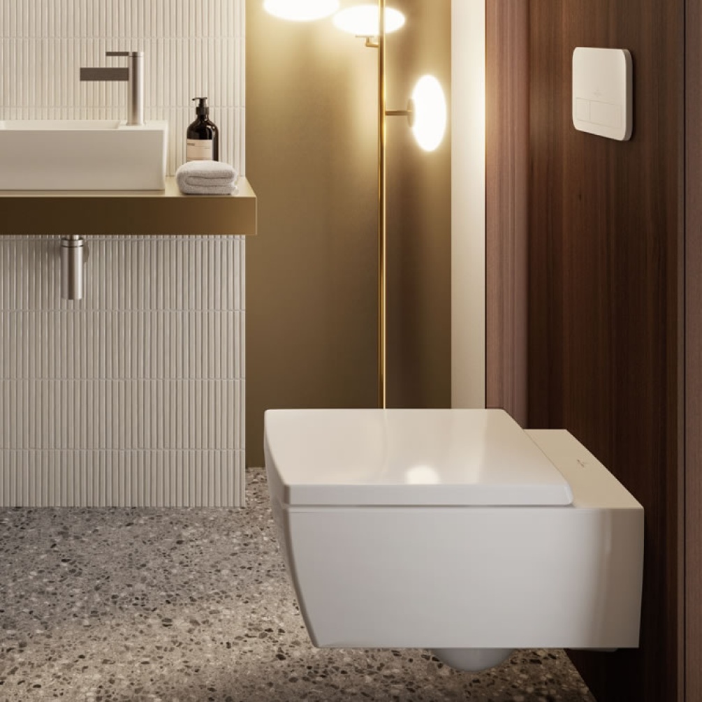 Lifestyle image of Villeroy & Boch Memento 2.0 Wall-Hung Toilet