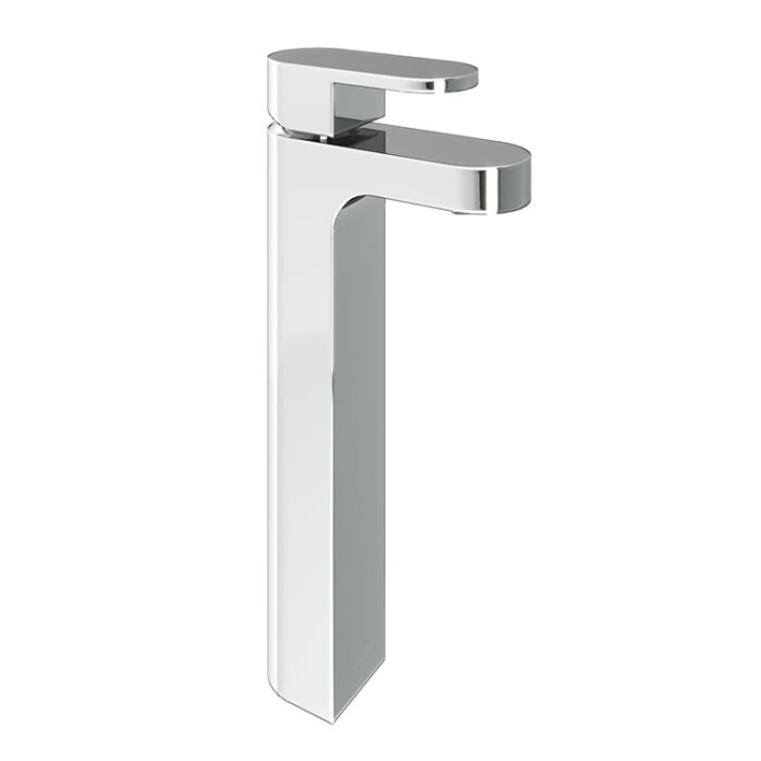 Product Cut out image of the Abacus Ki Chrome Tall Mono Basin Mixer