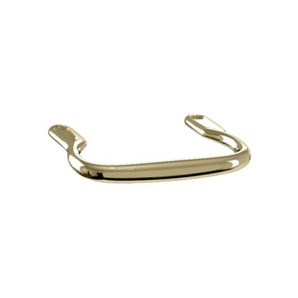 Product Cut out image of the Burlington Gold Toilet Seat Handles