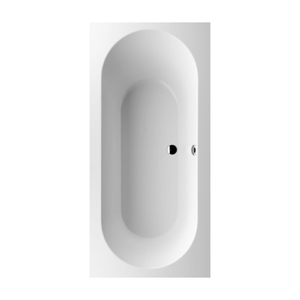 Cutout image of Villeroy and Boch Oberon Duo 1900 x 900 Rectangular Bath.