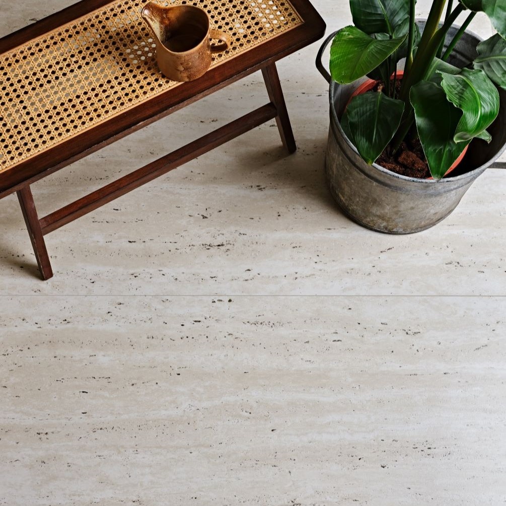 Lifestyle image of Ca Pietra Limewood Porcelain tiles