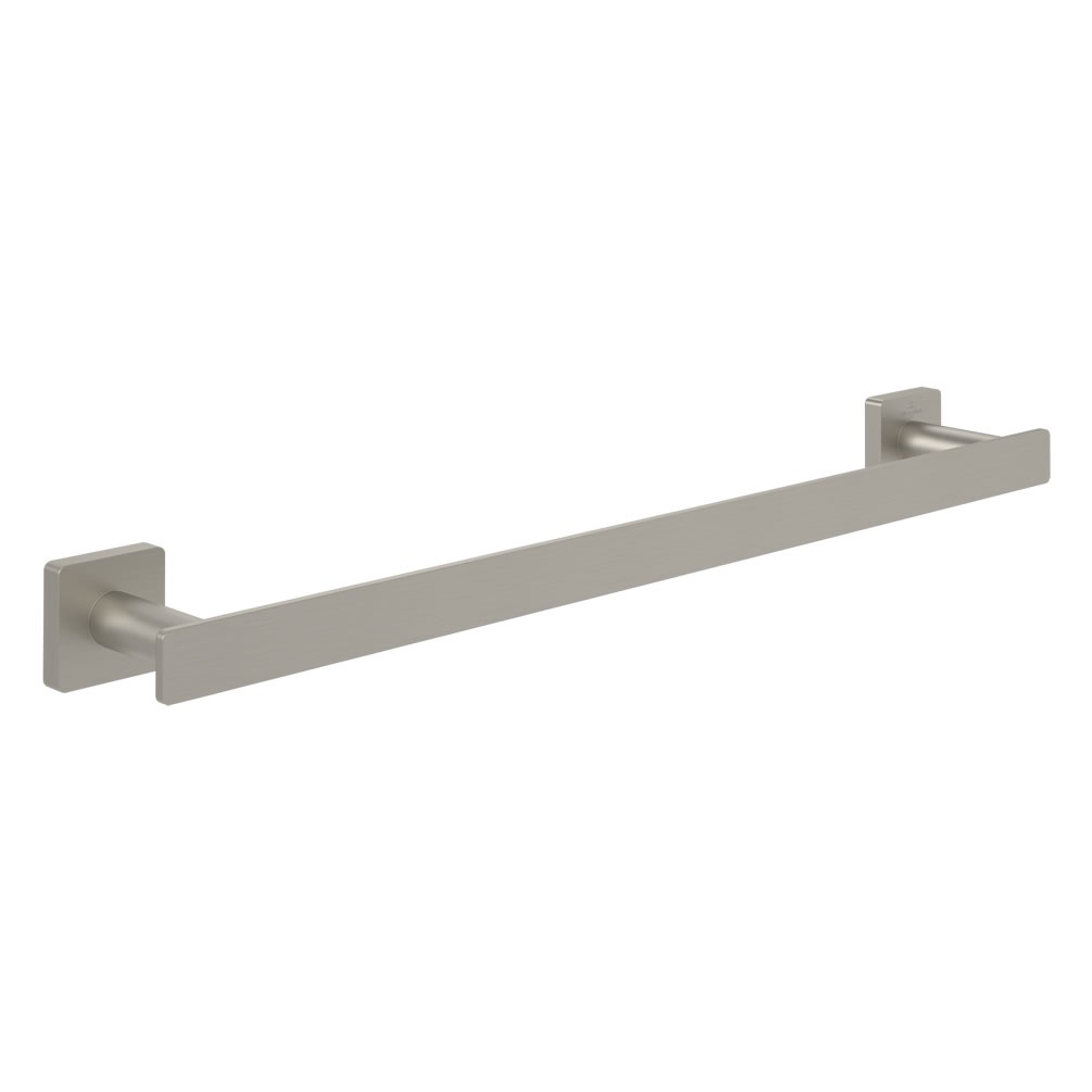 Cutout image of Villeroy & Boch Elements Striking Brushed Nickel 495mm Towel Rail