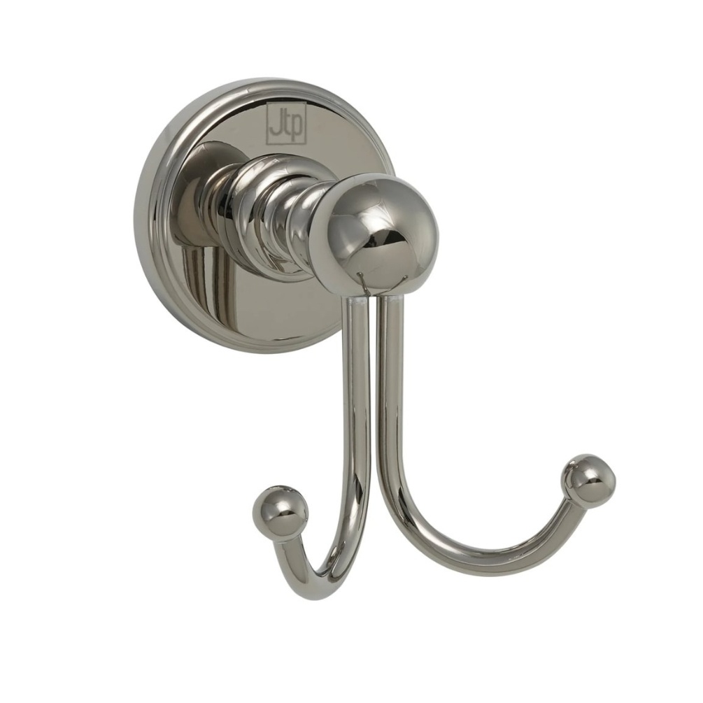 JTP Grosvenor Cross Nickel Robe Hook Cut Out