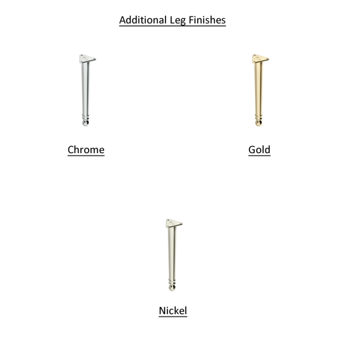 Burlington Chalfont 750mm Basin & Black Wall Hung Unit Sanctuary