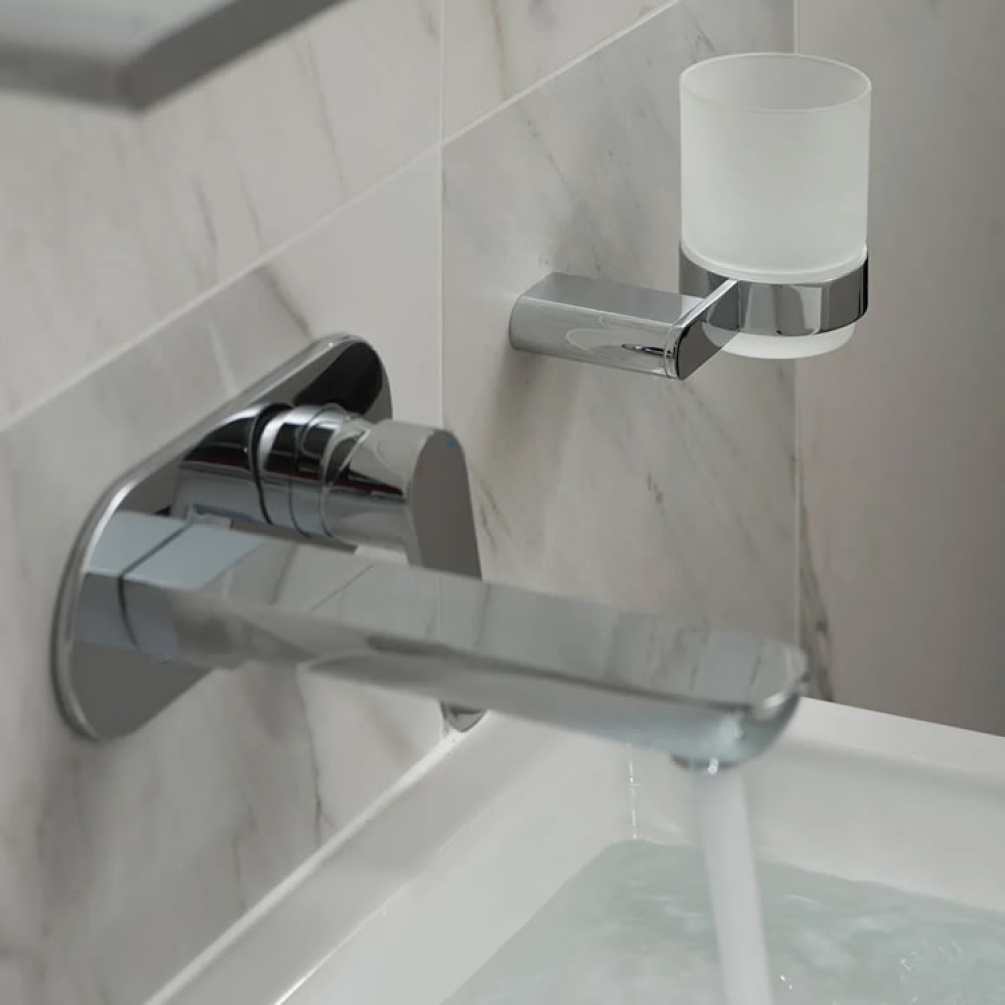 Lifestyle image of Vado Photon Wall Mounted Basin Mixer