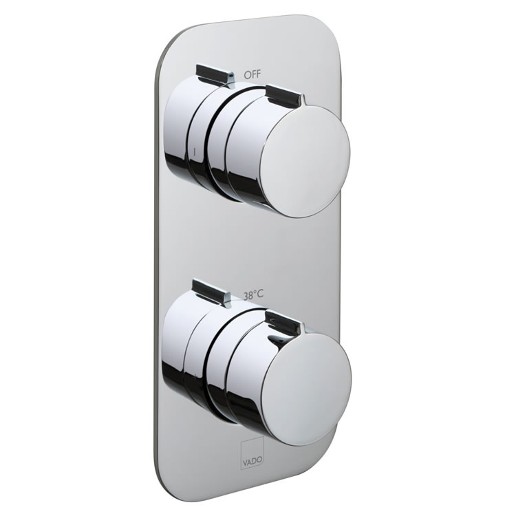 Vado Altitude Twin Outlet Shower Valve Sanctuary Bathrooms