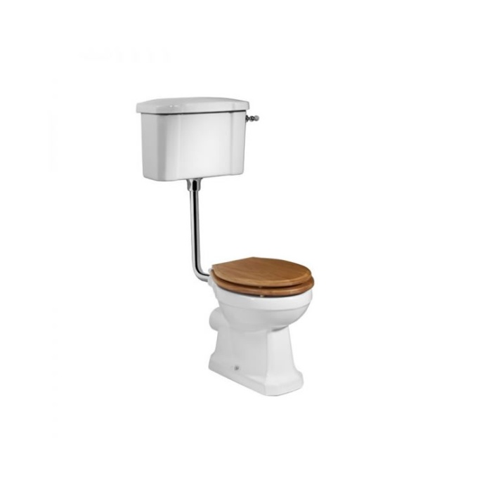 Tavistock Vitoria Low Level WC, Cistern & Seat
