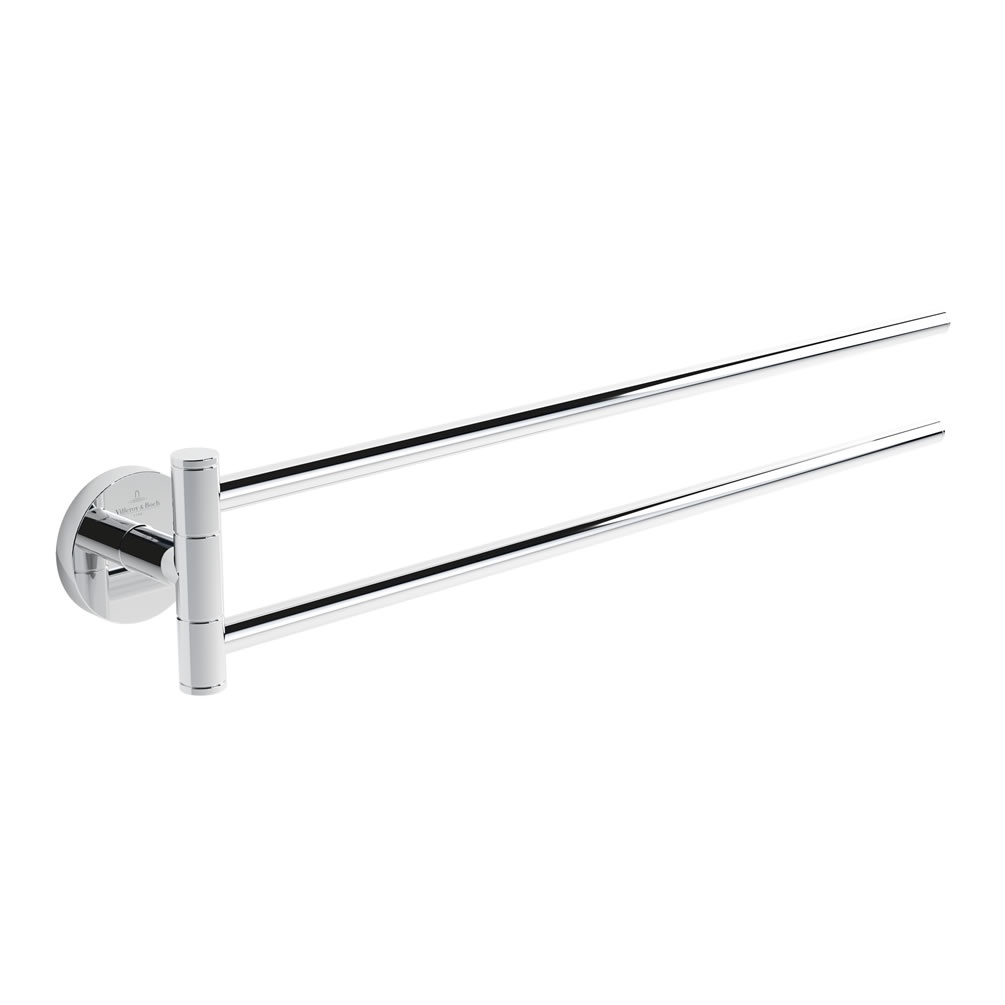 Cutout image of Villeroy & Boch Elements Tender Chrome Swivel Towel Rail