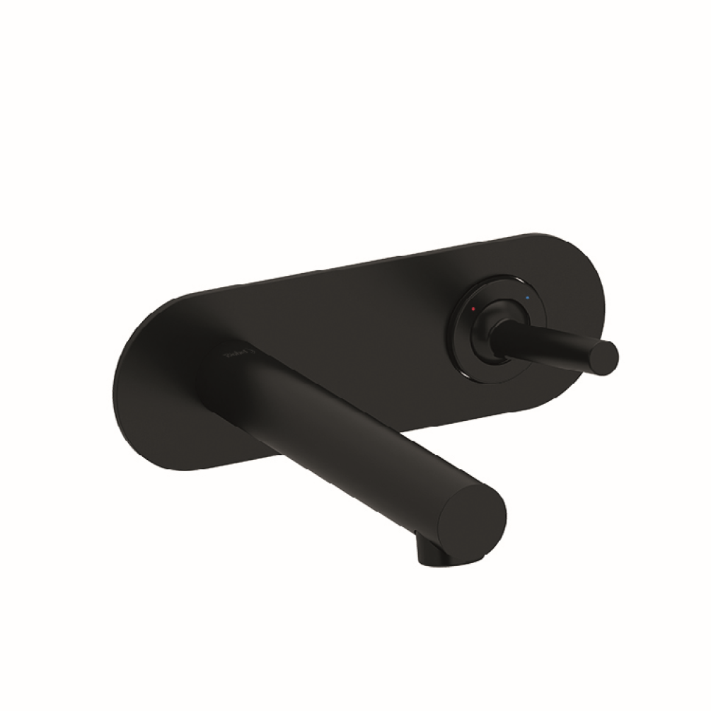 Photo of the Riobel GS Wall Mounted Basin Mixer in Black