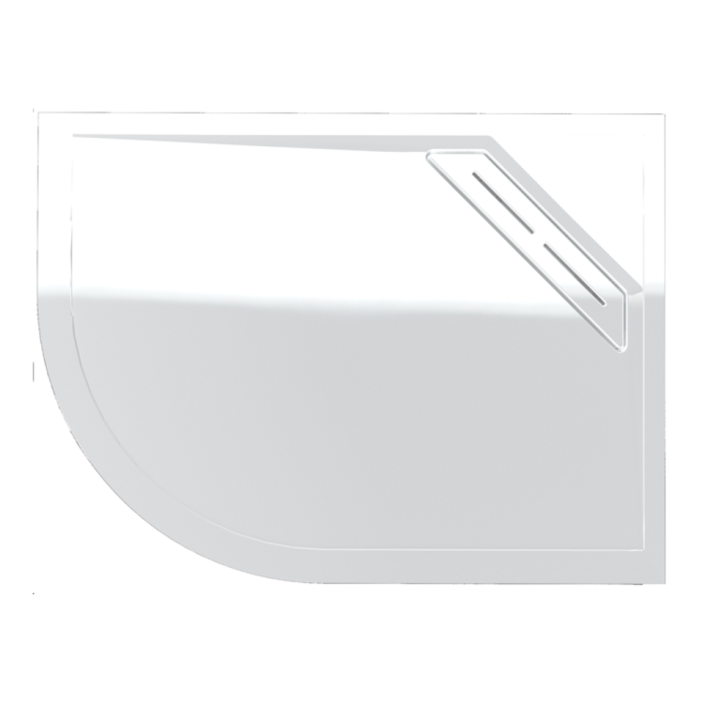 Photo of Kudos Connect 2 1200 x 900mm Offset Quadrant Shower Tray - Right Hand
