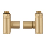 Cut out image of the The Sussex Range by JIS Light Brushed Brass Standard Dual Fuel Valves