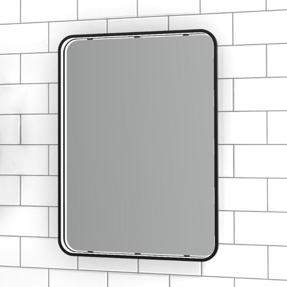 Close up product image of Sensio Aspect Floating Edge Rectangle LED Mirror SE30198C0