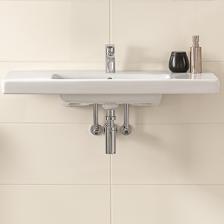 Product lifestyle photo of Villeroy and Boch 1000mm Subway 2.0 Vanity Basin 7175A001