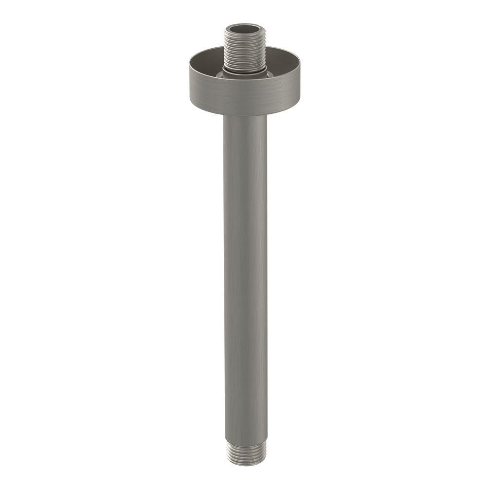Cutout image of Villeroy & Boch Universal Brushed Nickel Round Ceiling Shower Arm