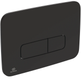 Cutout image of Ideal Standard Oleas Black M3 Mechanical Dual Flush Plate