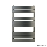 JTP Hix 800 x 500mm Brushed Black Radiator