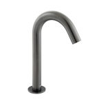 Cutout image of Vado Individual Brushed Black Deck-Mounted Basin Sensor Spout