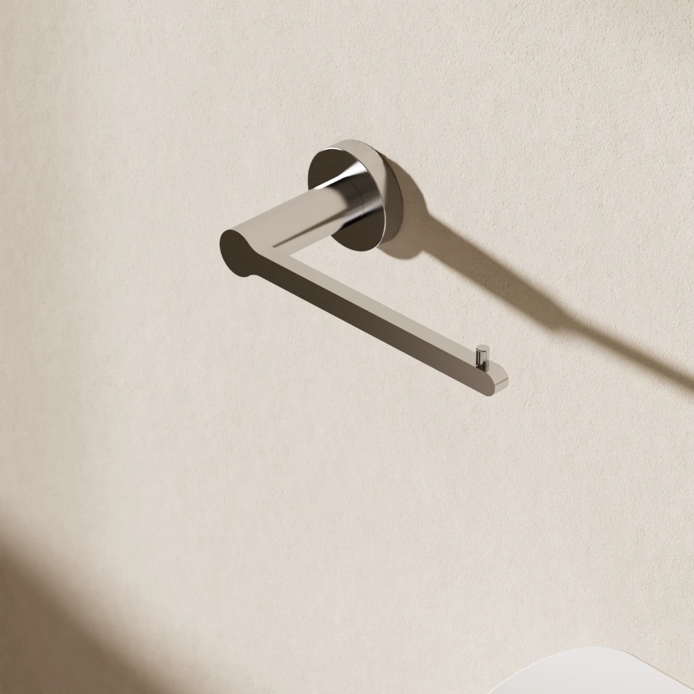 Crosswater Mada Chrome Toilet Roll Holder Lifestyle
